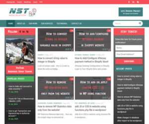 blog nst web creation